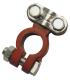 6 - 1 AWG POSITIVE TOP POST STRAIGHT TERMINAL RED