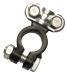 6 - 1 AWG NEGATIVE TOP POST STRAIGHT TERMINAL BLACK