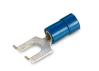 Flanged Spade Terminals, Vinyl Insulated Butted Seam
